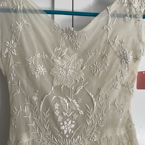 Beautiful vintage hand made wedding party dress 1950’s - Picture 6 of 7